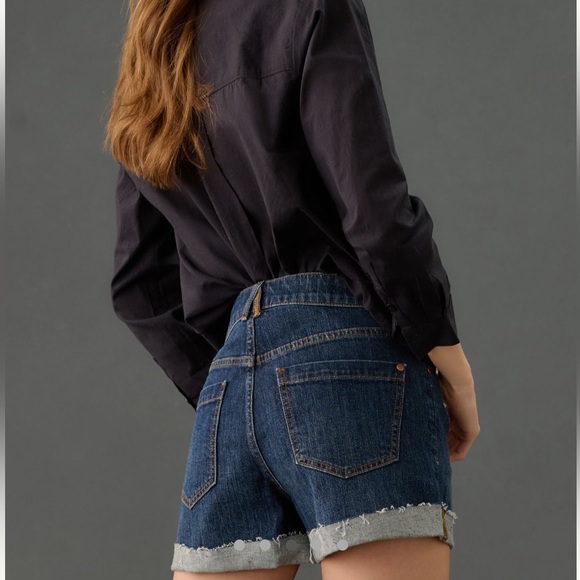 Anthropologie Pilcro Signature High Rise Shorts 29 - Picture 5 of 7